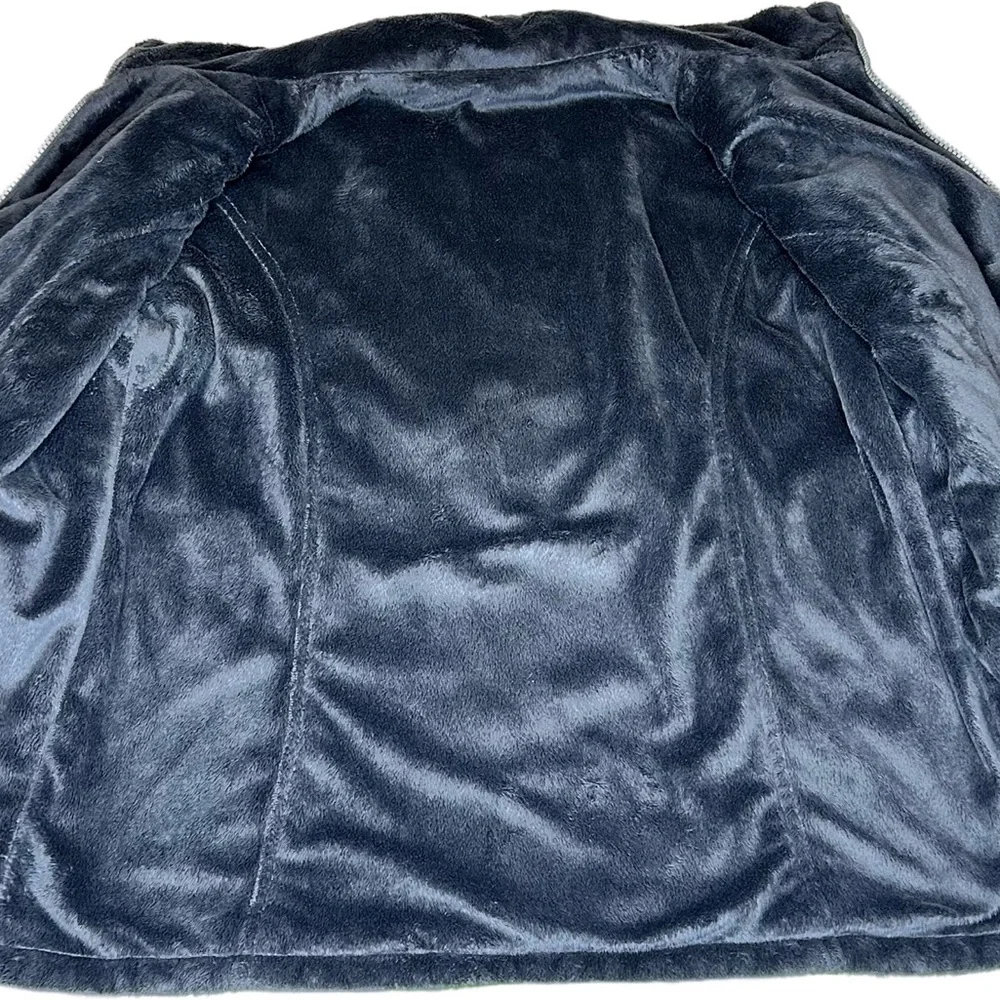 ZeroXposur Girl’s Jacket Soft Shell Fleece Lined Reversible Size Large Green